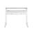 Bushman Glass Stainless Steel Writing Desk