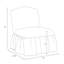 Fauteuil de chambre Edie en ronce émeraude-121671374