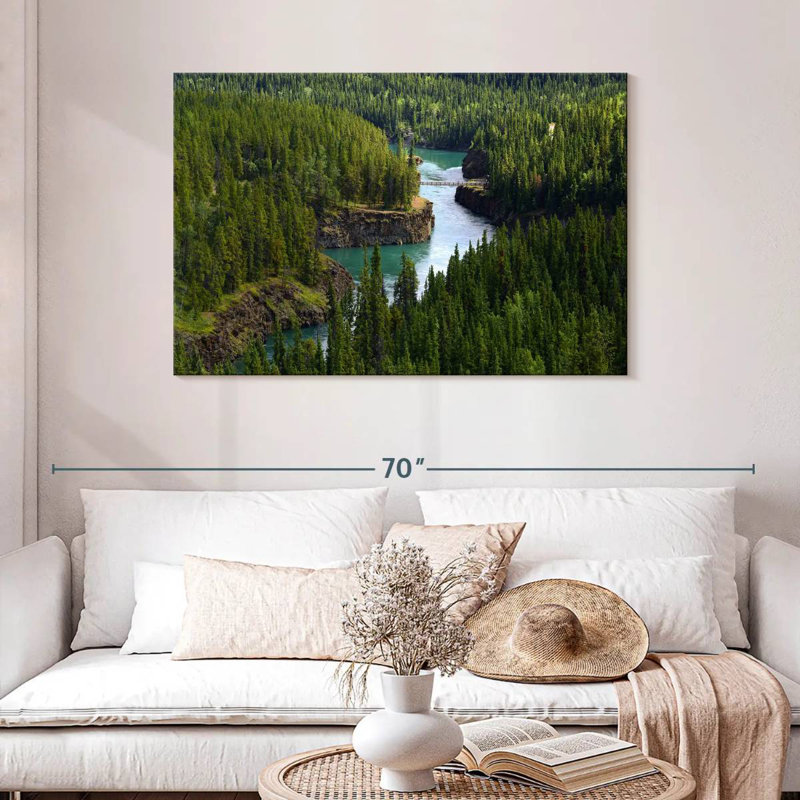 Alvord Yukon River Trail, 30" H x 45" W