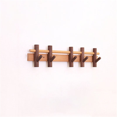 Natureflex Adjustable Solid Wood Coat Hook
