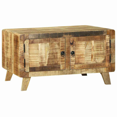 Solid Wood Coffee Table with Storage