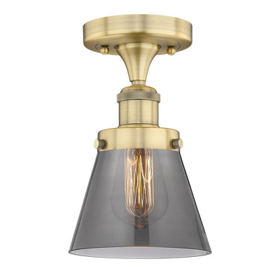 Plafonnier semi-encastré 1 lumière Cone