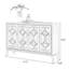 Buffet Mid-Century moderne en bois massif gris-585306410