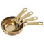 Gold Measuring Cups - Set of 4