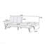 Canapé modulaire 2 pièces