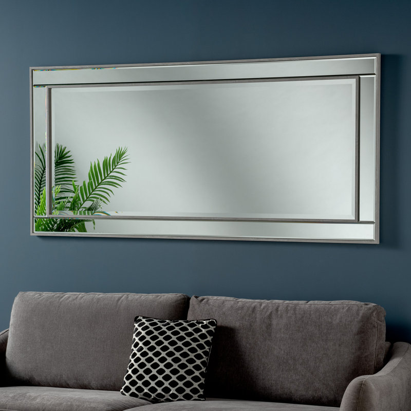 Akarsh Rectangle Wall Mirror, 172cm H x 80cm W