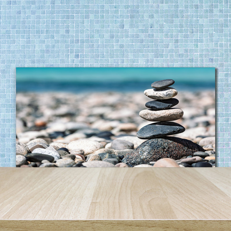 50cm W x 100cm L Glass Peel and Stick Panel