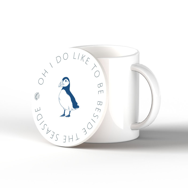Ceramic Round 1 Piece Coaster