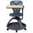  Mobile Desk Chair - 360° Tablet Rotation and Storage Cubby-40342674