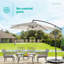 Screven 300cm Parasol-430850881