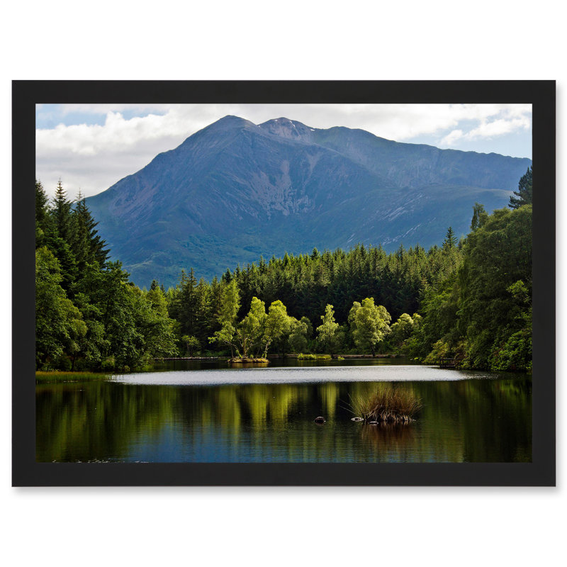 Gillman Glencoe Lochan Highland Scotland Landscape UK - Single Picture Frame Print