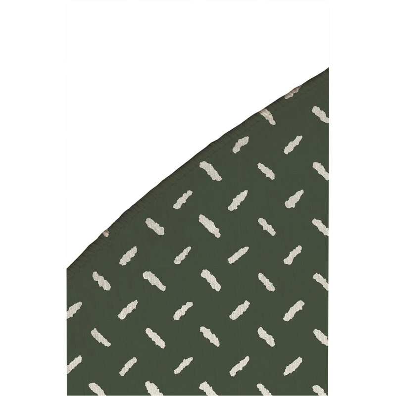 Kat Non-Slip Outdoor Rug, Round 5'