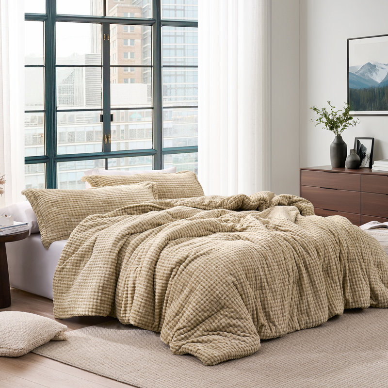 Sleep Bully - Coma Inducer® Comforter Set, Oversized King, Fawn Taupe