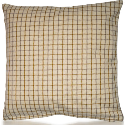 Aadhya Plaid Square Cushion Cover Cushion