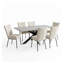6 -Person Extendable Dining Set-1820040419