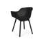 Ensemble de 2 chaises d'extérieur modernes pour l'extérieur