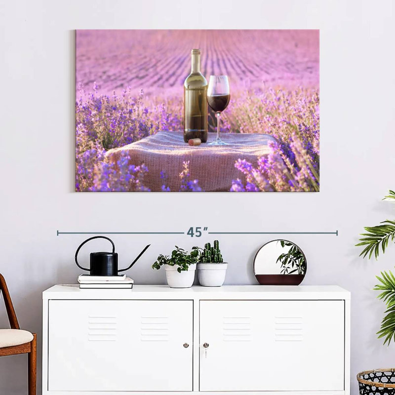 Yarlin Wine Romance, 26" H x 39" W