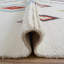 Tapis zone en laine 6 pi 8 po x 12 pi 6 po one-of-kind-noué la main ivoire new age Paxtonia