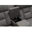 Causeuse inclinable à accoudoirs arrondis 76 po Emellie