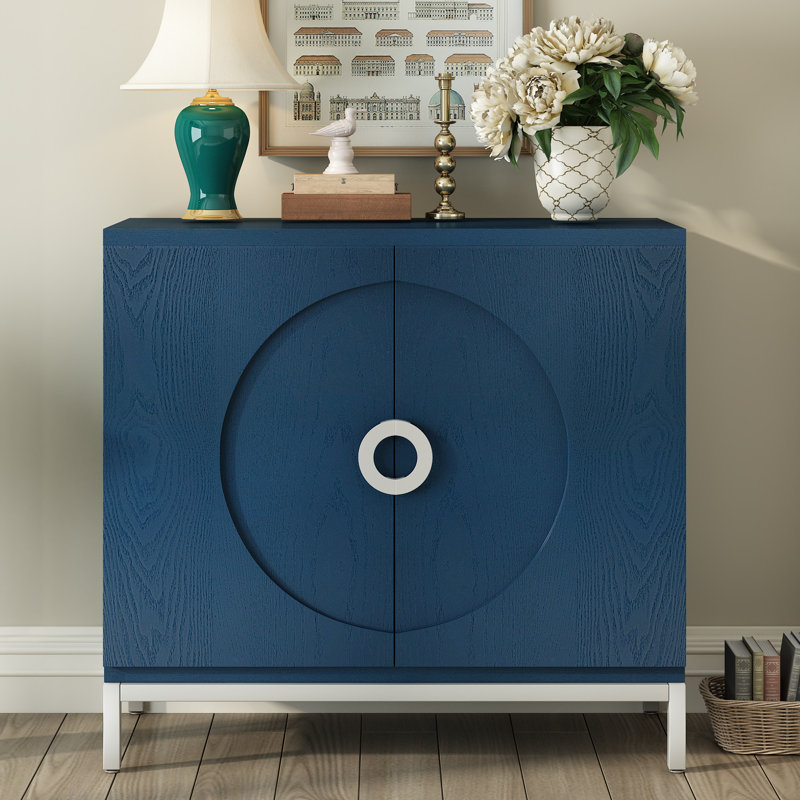 Armoire de rangement Marycatherine, Bleu marine