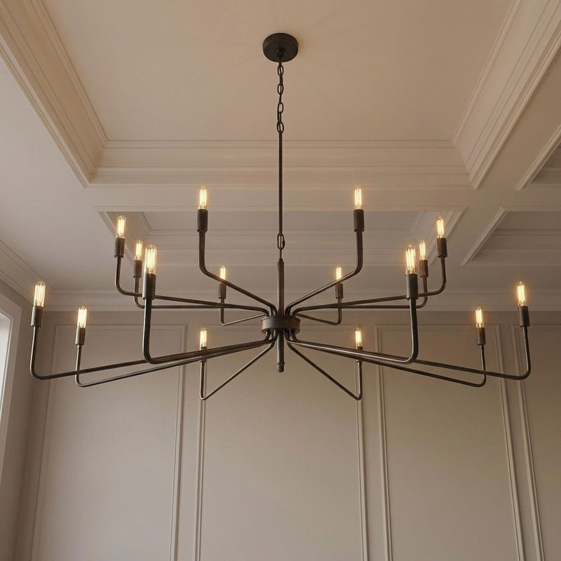 Anacelia 16-light tiered chandelier
