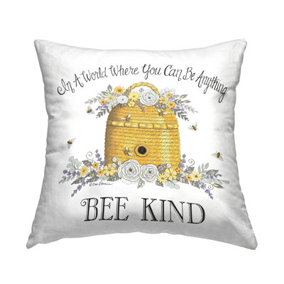 Housse et insert de coussin décoratif en polyester par Deb Strain