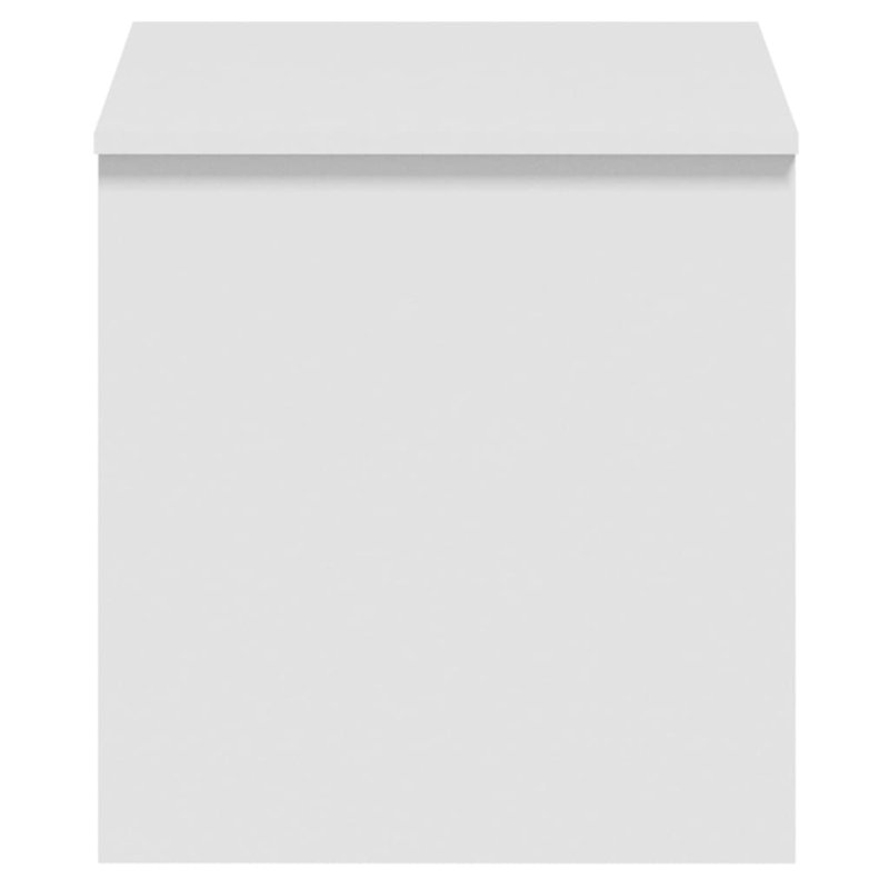 Lesath Manufactured Wood Yes Frame Single Coffee Table with Storage, White, 20.7" H x 40.2" L x 19.9" W