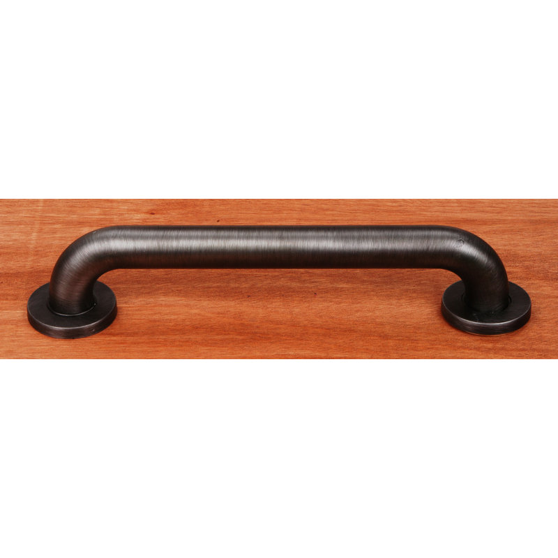 Grab Bar, Distressed Nickel, 24" W