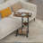 End Table with Charging Station - Sofa Couch Table
