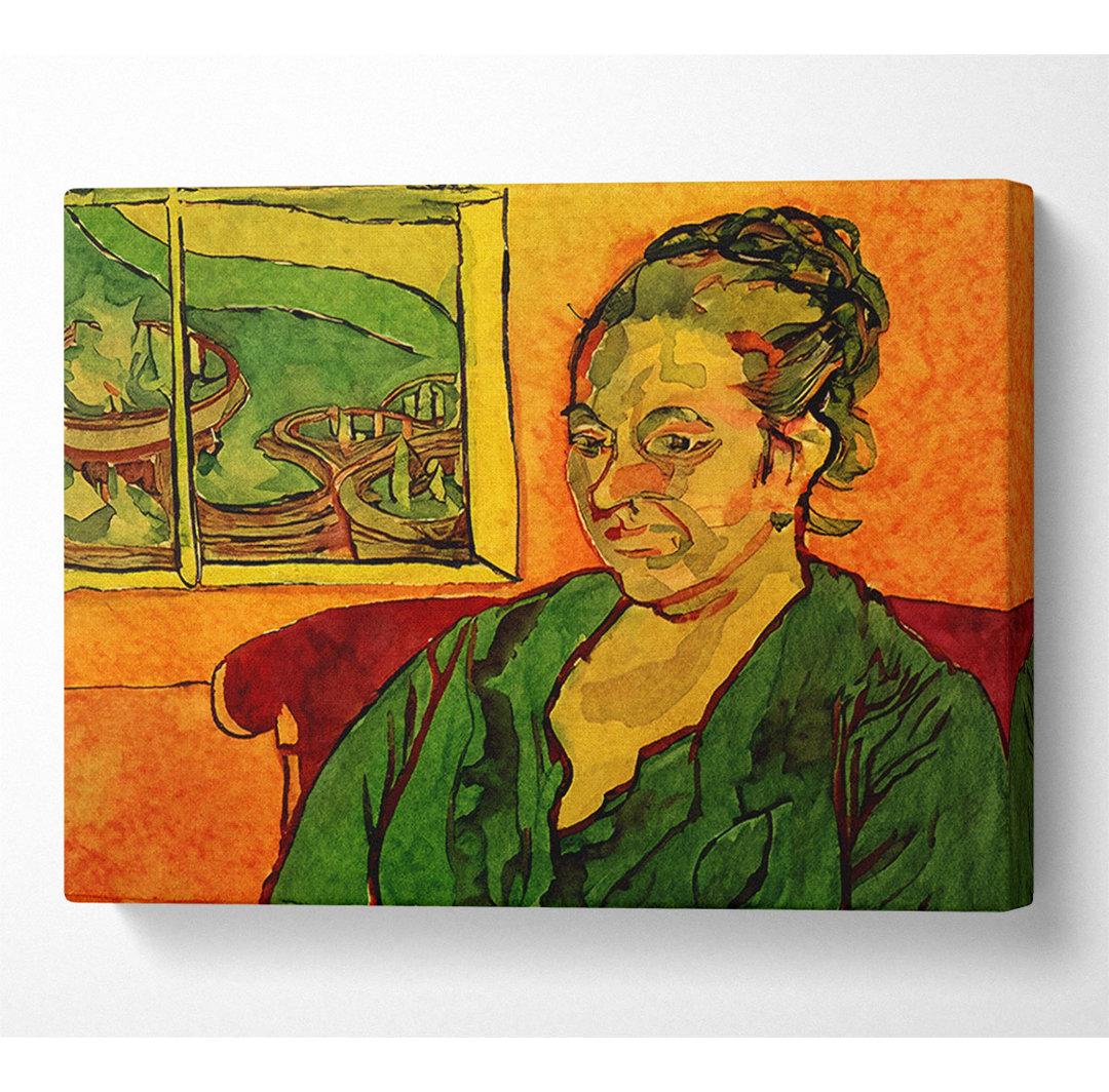 Van Gogh Porträt von Madame Augustine Roulin - Leinwanddrucke im Wrapped Format