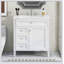Meuble-lavabo de salle de bain 30 po avec lavabo supérieur, meuble-lavabo moderne avec 2 tiroirs et tiroir basculant, meuble-lavabo simple-2102171333
