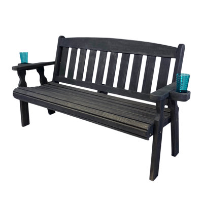 Heavy Duty Wooden Garden Bench