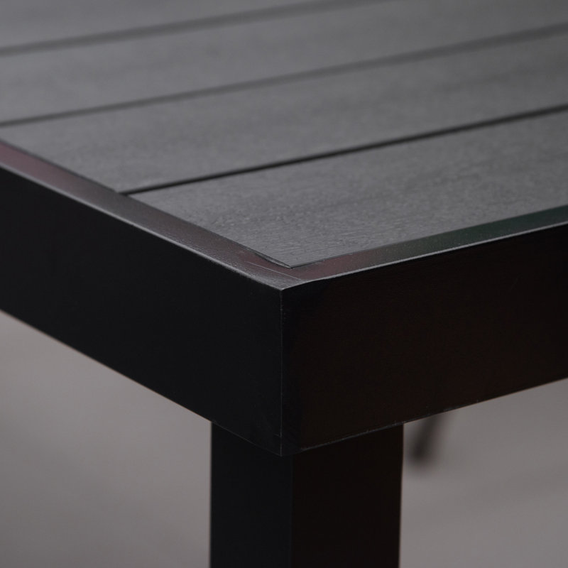 Table repas, Noir, H 29,25 po x L 55 po x l 35,5 po