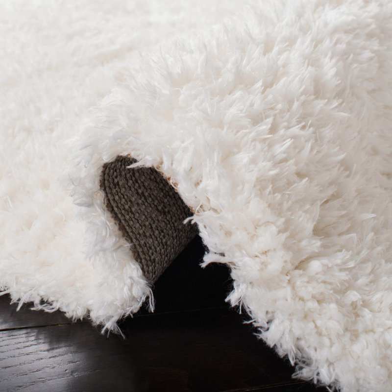 Leavy Performance Solid Color Rug, Square 6'7"