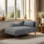 Chaise longue rétro élégante en bois massif-106541887-106541885