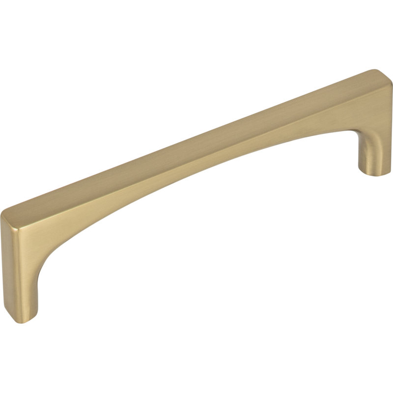 Honey Bronze Modern Bar Handle with Mounting Hardware