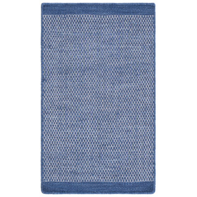 80% laine tissée à la main Vermont 811; Tapis à motifs géométriques 20% coton