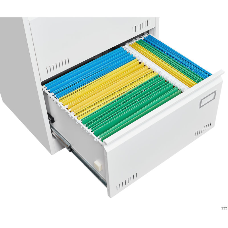 Filing Cabinet Lateral File Cabinet 3 Drawer,Locking Metal File Cabinets Three Drawer, Office Filing Cabinet With Lock Drawers For Home Office/Legal/Letter/A4/F4