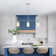 3 - Light Dimmable Kitchen Island Modern Linear Chandelier