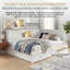 Lit plateforme double Pine