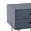 Set of 2 Premium Irmtraud 2-Drawer Bedside Cabinets, Pair of Stylish Two-Tone Nightstands-1376209590