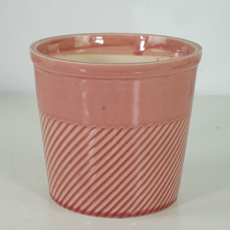 Ceramic Cachepot, Pink