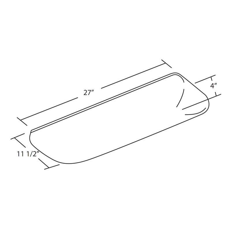 Acrylic LED Flush Mount