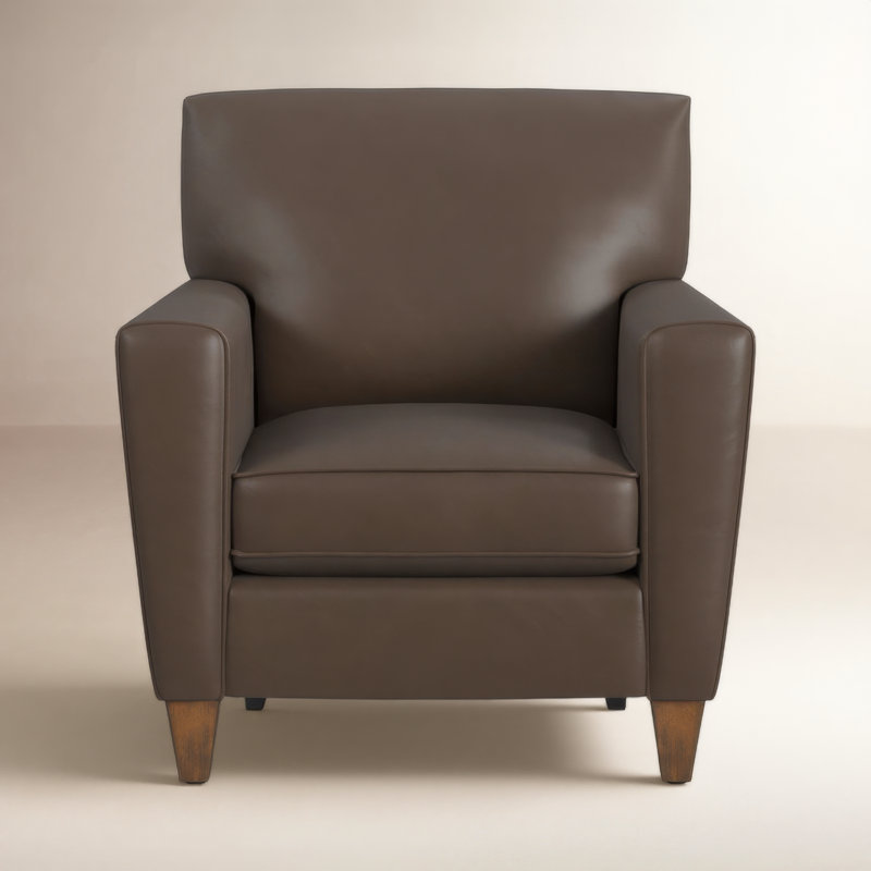 Osmin Foster Power Incliner, Dark Brown Top Grain Leather