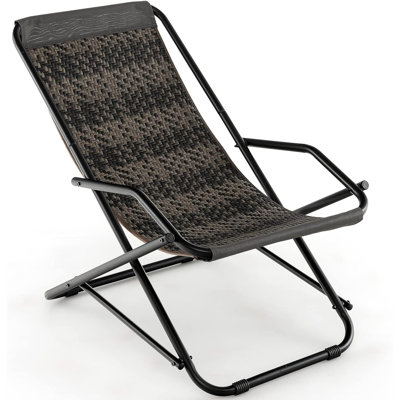 Barrientez Folding Deck Chair