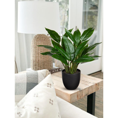 Plante artificielle en pot 17 po