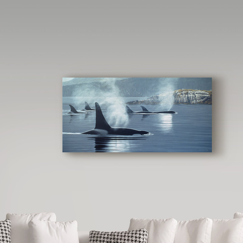 «Morning Mist» par Etelca, impression sur toile tendue, H 16 po x l 32 po x P 2 po
