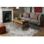 Tapis oriental gris / bleu Felda-723954303