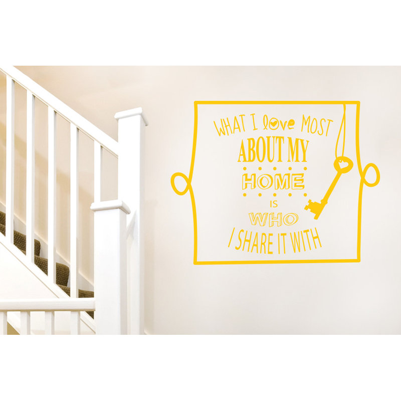 Wall Decal, Medium, Dark Yellow