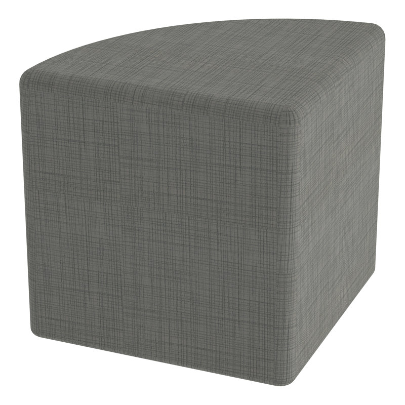 Learniture Structured Pie  Stool -Flexible Modular Collaborative Soft Seating For Office, Home, Lounge And School Classrooms With Durable Frame 1037N